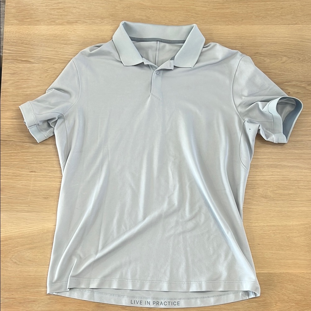 Lulu Men’s Gray Polo Shirt